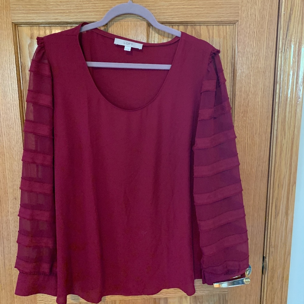 Loft Long Sleeve Blouse